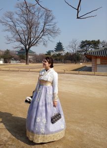 Chantal Tello Hanbok Seoul